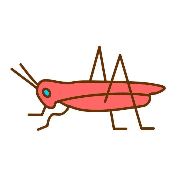 Illustration Vectorielle Icône Insecte Mouche — Image vectorielle