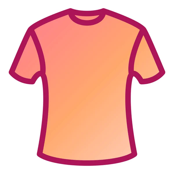 Shirt Roupa Tshirt Modelo Vestuário Vestuário Pano Calções Ilustração — Vetor de Stock