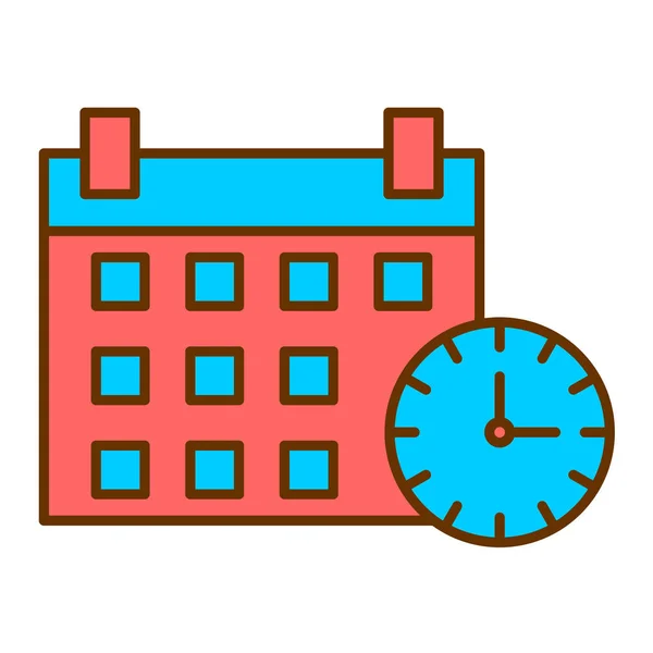 Calendar Icon Vector Illustration — Stock Vector