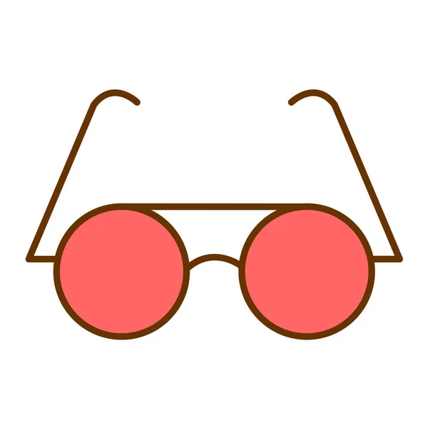 Óculos Sol Óculos Ícone Ilustração Vetorial — Vetor de Stock