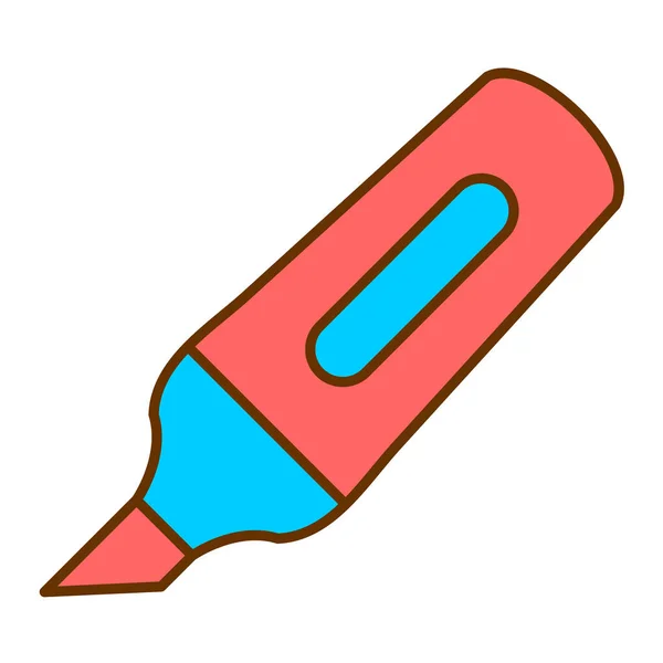 Pencil Icon Vector Illustration — Stock Vector