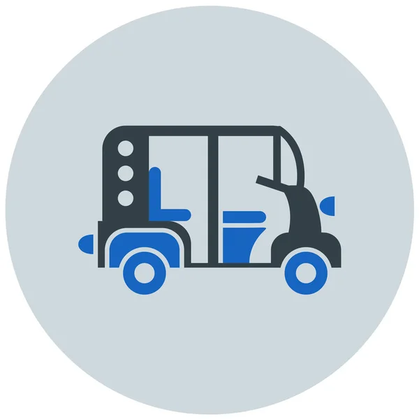 Lkw Web Symbol Einfache Illustration — Stockvektor