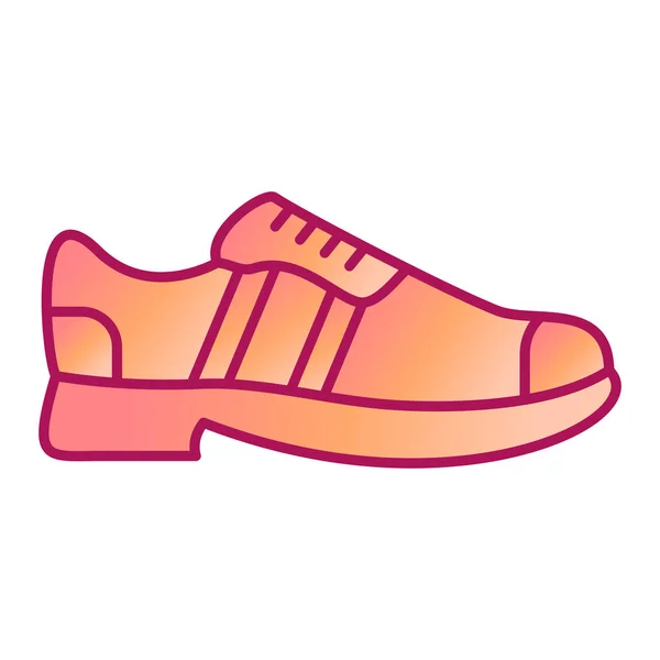 Icono Del Zapato Vector Ilustración — Archivo Imágenes Vectoriales