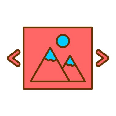 Bir resmin vektör illüstrasyonu