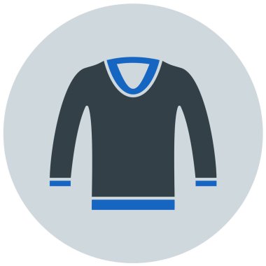 jamper modern simge vektör illüstrasyonu 