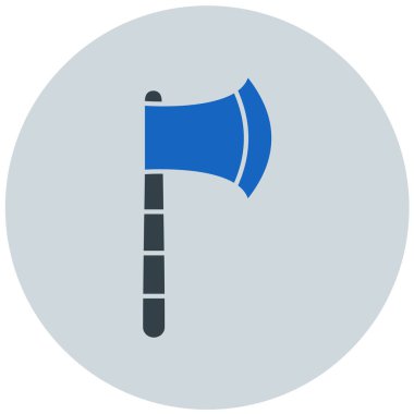 Balta. Web simgesi basit illüstrasyon