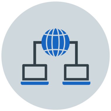 ağ paylaşımı. Basit resimleme