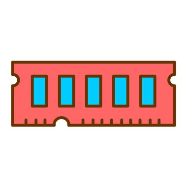 Bir okul otobüsünün vektör illüstrasyonu