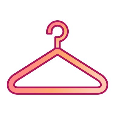 askı simgesi vektör illüstrasyonu