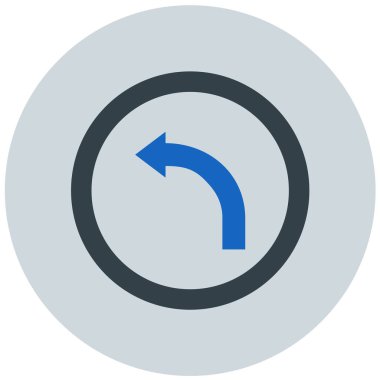 Ok. Web simgesi basit illüstrasyon