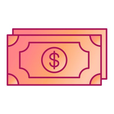 para nakit ikon vektör illüstrasyonu