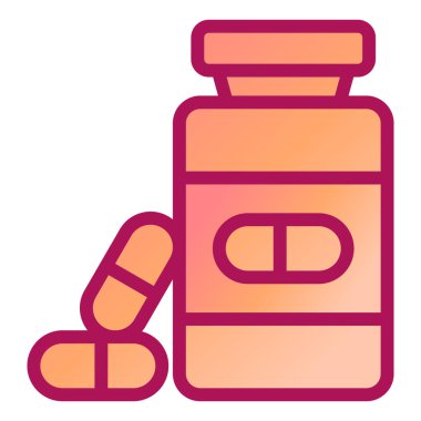 Haplar. Web simgesi basit illüstrasyon