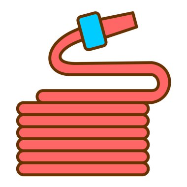 Su Hortumu modern ikon vektör çizimi