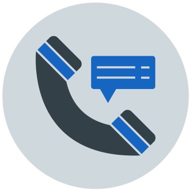 - Telefon. Web simgesi basit illüstrasyon