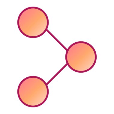 ağ bağlantı vektörü simgesi