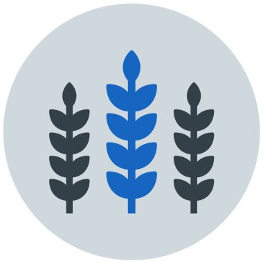 Buğday. Web simgesi basit illüstrasyon