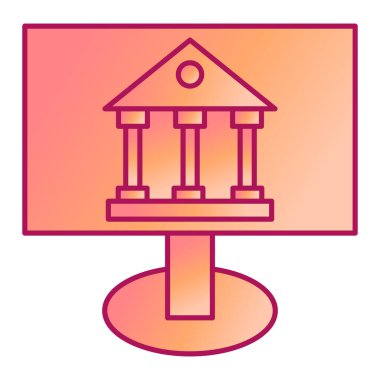 seo modern simgesinin vektör illüstrasyonu