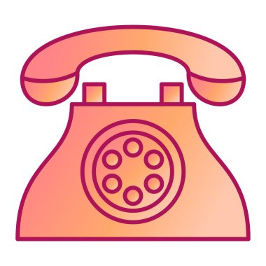 Telefon. Web simgesi basit tasarım