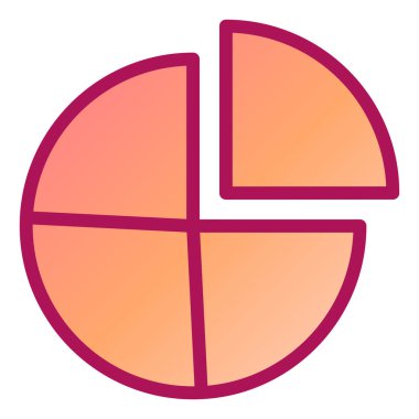 Pasta çizelgesi. Basit resimleme