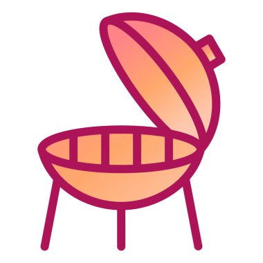 bebek koltuğu ikon vektör çizimi tasarımı