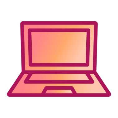 ekran izole edilmiş ikon vektör illüstrasyon tasarımı olan dizüstü bilgisayar