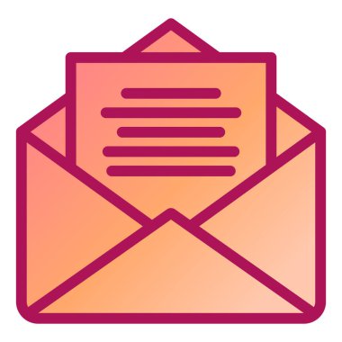 Zarf postası. Web simgesi