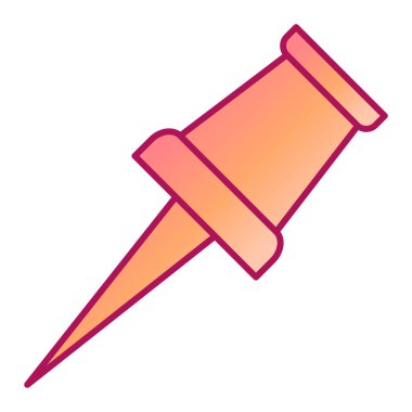 itme PIN simge vektör çizim