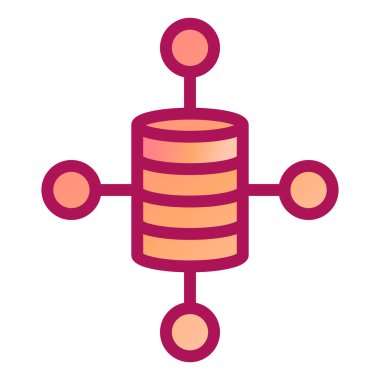 seo modern simgesinin vektör illüstrasyonu