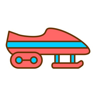 Kaykay ikonu. Ağ için at vektör simgelerinin özet çizimi