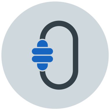 Mıknatıs Web simgesi basit illüstrasyon