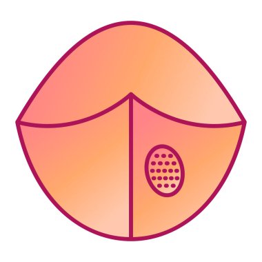 Güneş koruma ikonu vektör çizimi tasarımı