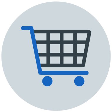 Alışveriş arabası. Basit tasarım