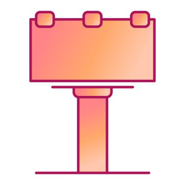 İleti simgesi vektör illüstrasyon tasarımı olan tahta