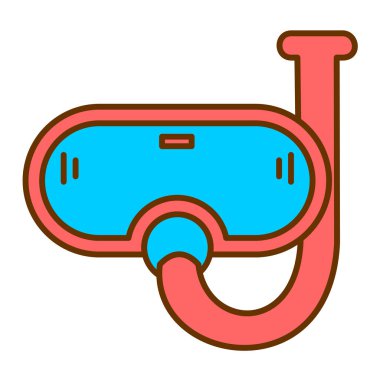 Modern simgenin vektör illüstrasyonu