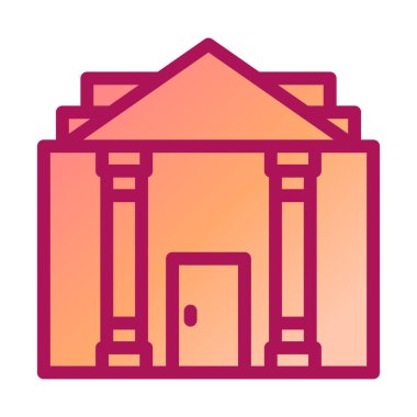 vektör ince çizgi simgesi oluşturuluyor