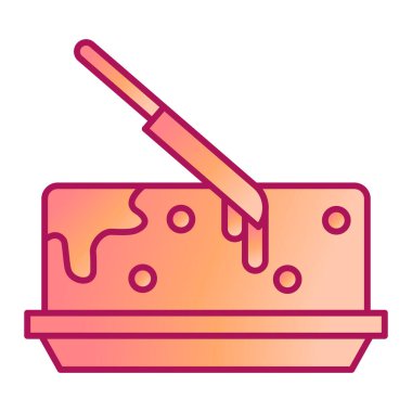 Lezzetli yiyecek ve içecek vektör çizimi