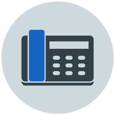 - Telefon. Web simgesi basit illüstrasyon