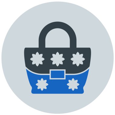 Alışveriş çantası. Basit resimleme