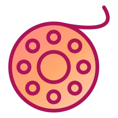 film modern ikon vektör illüstrasyonu 