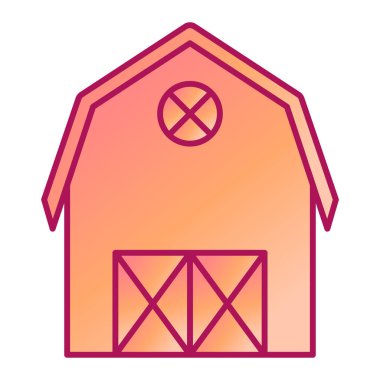 barn house icon vector illustration design