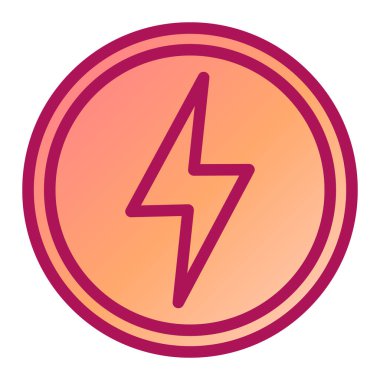 güç arz ikonu vektör illüstrasyonu