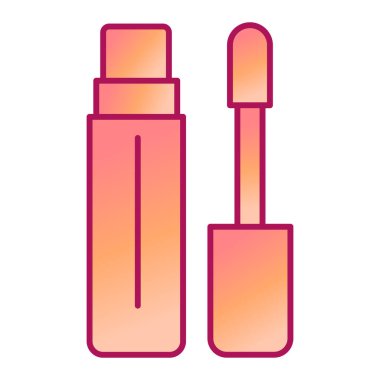 Dudak parlatıcısı. Web simgesi basit illüstrasyon