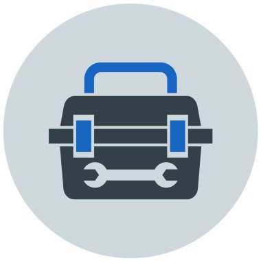 Çanta. Web simgesi basit illüstrasyon