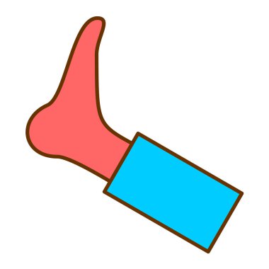 satır biçimi ikon vektör illüstrasyon tasarımı