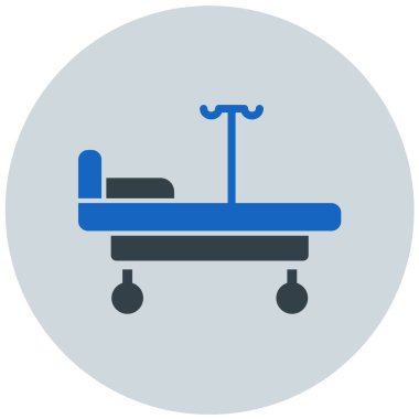 Hastane yatağı. Basit tasarım