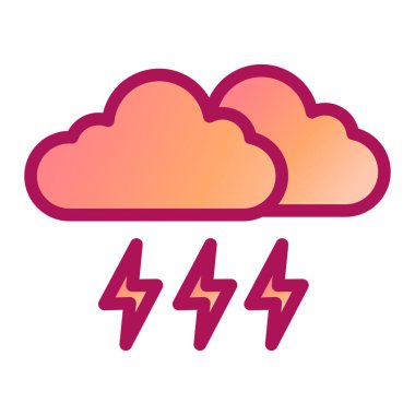 hava durumu modern ikon vektör illüstrasyonu 