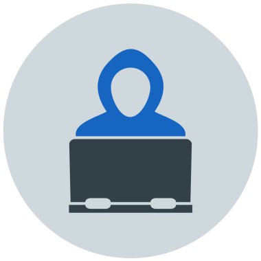 Bilgisayar. Web simgesi basit illüstrasyon