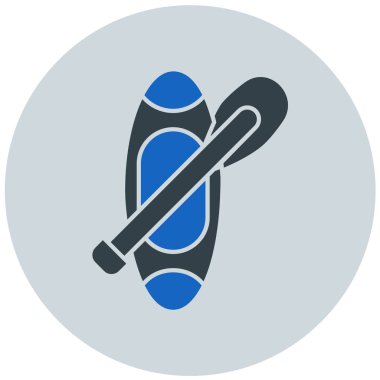 Sörf tahtası. Web simgesi basit illüstrasyon