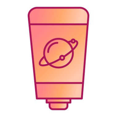 Space Food modern simge vektör çizimi 