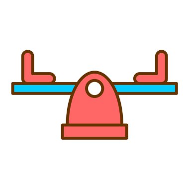 vector illustration of swing icon